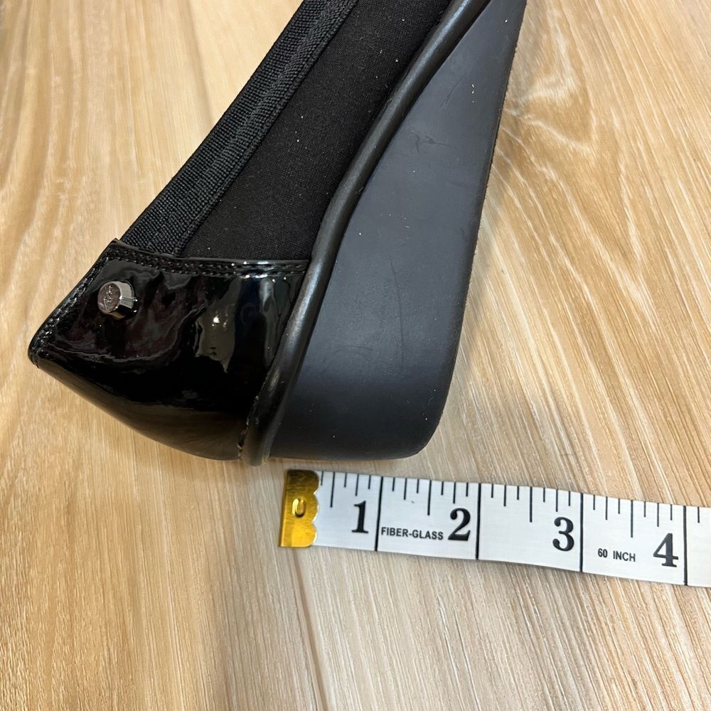 ANNE KLEIN Sport Black Slip On Wedges Size 6 - Picture 7 of 9